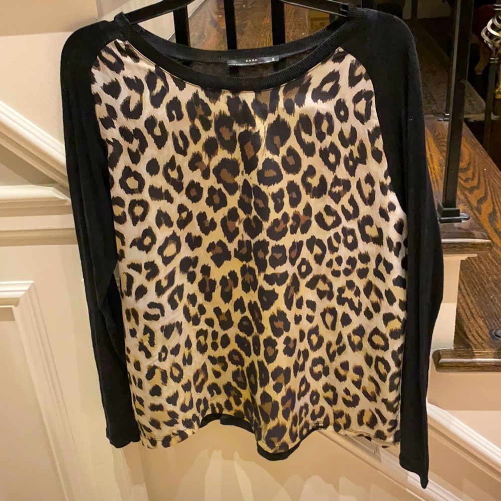 Zara knit top size L